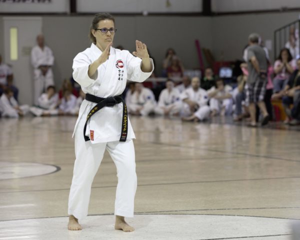 Shari Hausbeck testing for Instructor Certification in Terrell, TX